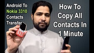 how to export contacts from android to nokia 230
