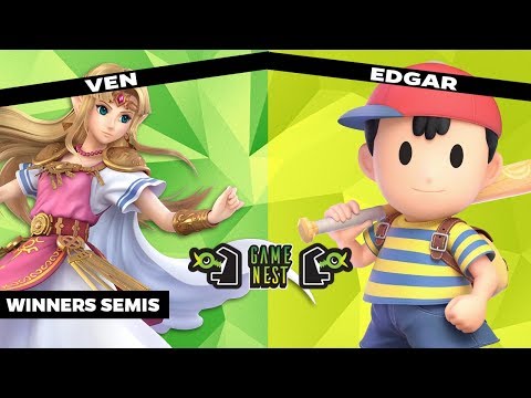 Game Nest Smash It Up: Sugoi | Ven (Zelda) vs Edgar (Ness) - Winners Semis