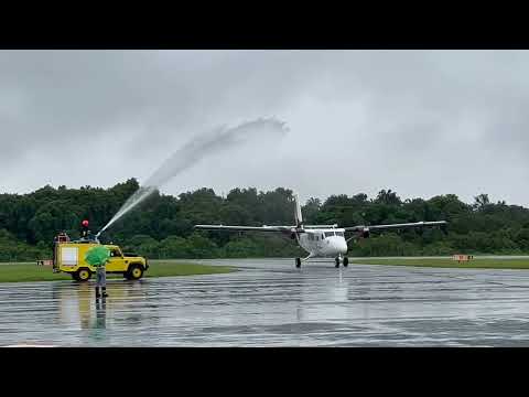 Air Borneo 1st Landing at LTTM