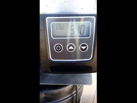 How to Start a Manual Regeneration on Your Fleck SXT Filter System to Bleed Air Off the System