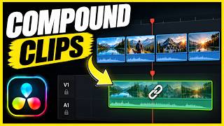 Combine Multiple Clips into One with Compound Clips (DaVinci Resolve)