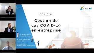 Gestion des cas Covid 19 en entreprise