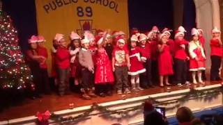 Santa Claus llego a la Ciudad,  2nd graders dual Language P