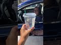 person ordered a cup of water no water add wasp