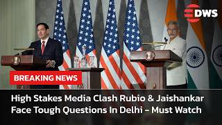 WATCH FULL Q&A: Rubio & Jaishankar Take Tough Reporter Questions After Delhi Press Meet | AC14