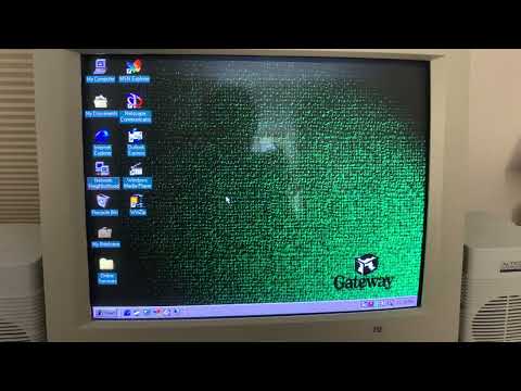 1998 Gateway GP6-300 - Windows 98 25th Anniversary Special (with some dial-up action)