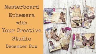 Master board Ephemera and Your Creative Studio Unboxing!
