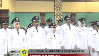 Download lagu (Bogor Hari Ini Januari 2015) PLT BUPATI BOGOR LANTIK 23 KEPALA DESA mp3