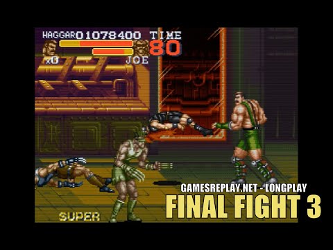 [Nintendo SNES] FINAL FIGHT 3 (Capcom)