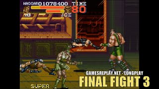 [Nintendo SNES] FINAL FIGHT 3 (Capcom)
