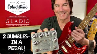 Video thumbnail for DUMBLE AMP TONES! CORNERSTONE GLADIO DOUBLE PREAMP by Pete Thorn