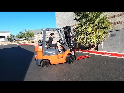 TOYOTA 7-Series 7FGCU25 5,000lb LP (Propane) #5881 - Forklift for Sale