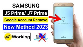 Samsung J5 Prime/J7 Prime FRP Unlock ✅ 2023 New Method - (without computer)