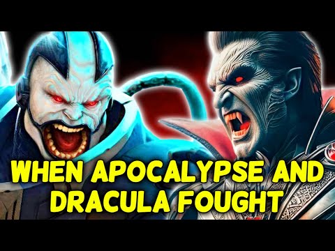Apocalypse Vs Dracula Explored - When Most Powerful Mutant Fought King Of Vampires!