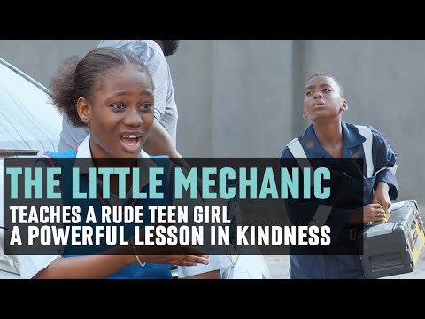 THE LITTLE MECHANIC Teaches a Rude Teen Girl a Powerful Lesson in Kindness | ZOKE SHORTS