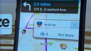 Police say Waze traffic app could put officers at risk