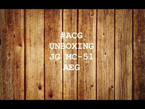 JG MC-51 SOFTAIR Unboxing #18 ACG [HD/deutsch]