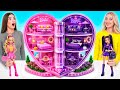 We Build Amazing Doll House Barbie Family Vs Bratz Family Challenge Prank Wars By Multi DO Girls