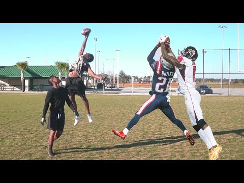 JULIO JONES JUMPBALL CHALLENGE!
