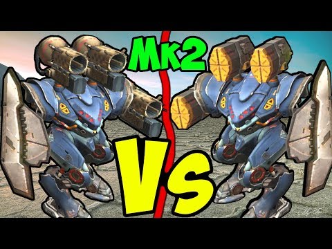 War Robots Mk2 ECU Spectre Taran VS Orkan Comparison Gameplay WR