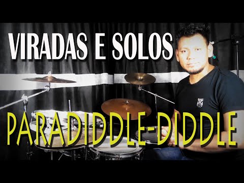 TÉCNICA PARA VIRADAS E SOLOS DE BATERIA (PARADIDDLE-DIDDLE) - Fernando Geam