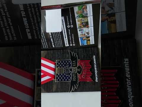 conquer virtual route 66 medal