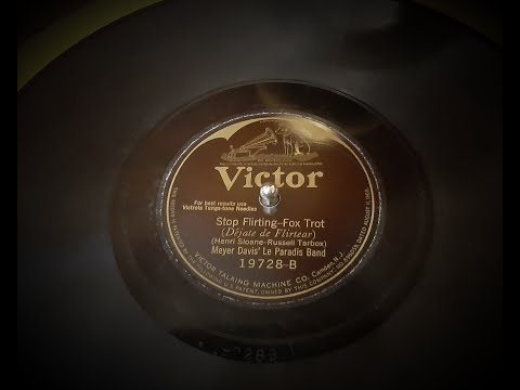 "Stop Flirting" by Meyer Davis Le Paradis Band (Victor Credenza)