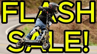 CYBER MONDAY FLASH SALE on the Best Electric Scooter! Gspace Mars 11 GTR! Use Code "ScootaGang"