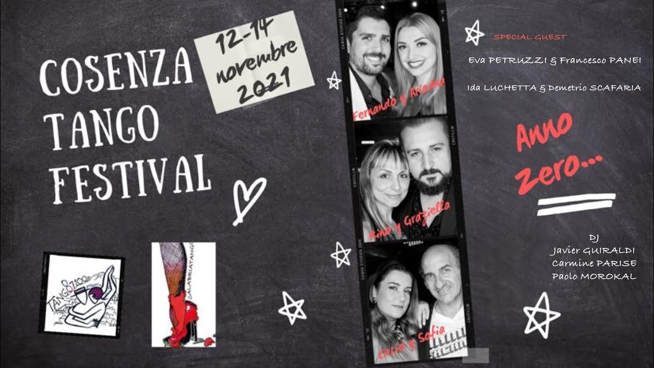 Cosenza Tango Festival (Anno Zero) - Demetrio Scafaria & Ida Luchetta - Milonga Vieja