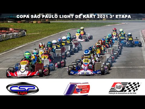 COPA SÃO PAULO LIGHT DE KART 2021 3ª ETAPA