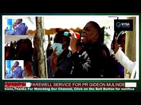 ASIGALA NGA MUKAMA SONG AT THE FAREWELL CEREMONY OF LATE PR GIDEON MULINDE