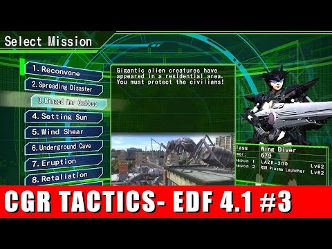 Earth Defense Force 4.1 Mission 3: Winged War Goddess tactics by Classic Game Room