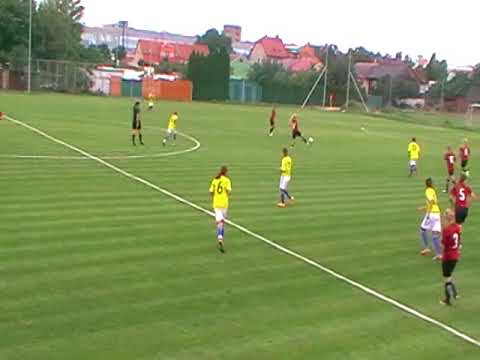 2. kolo 2018/19: Lokomotiva Brno H. H. - AC Sparta Praha 0:9 (0:3), 1.poločas  juniorky