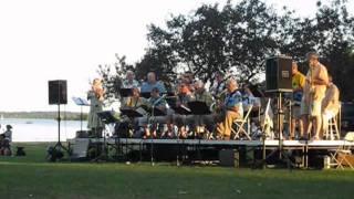 preview picture of video 'Bend in the River Big Band - Over the Rainbow - Mound, MN - Summer 2011'