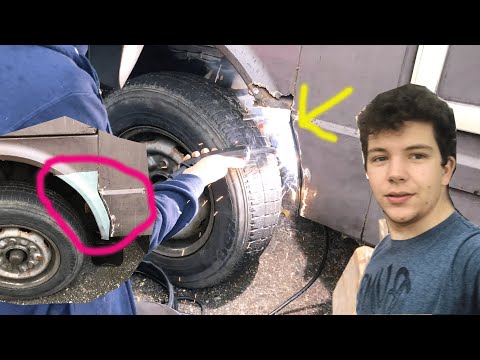 Der Kampf gegen den ROST *Ersatzblech einschweißen* Vw Lt Restauration