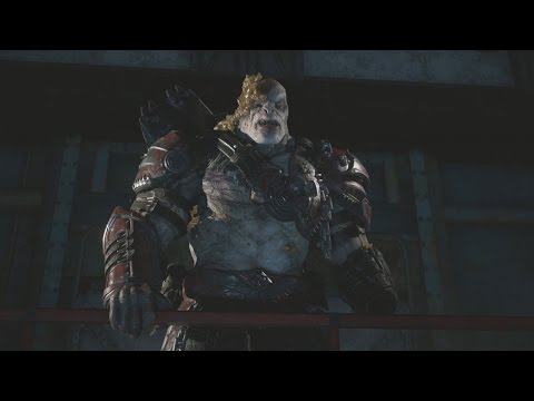 Gears Of War 4 - Swarmak Boss Fight / Boss Battle