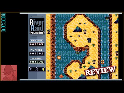AMIGA : River Raid Reloaded v1.1 : Home brew 2019 - with Commentary !!