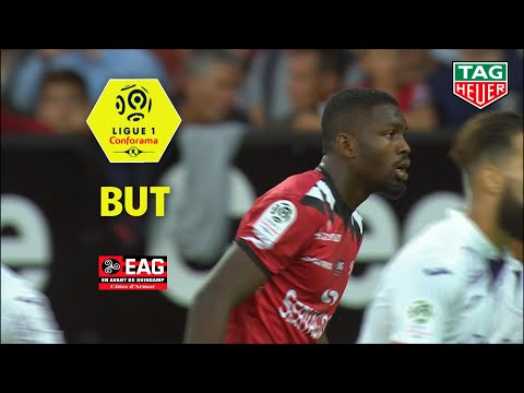 But Marcus THURAM (45') / EA Guingamp - Toulouse FC (1-2)  (EAG-TFC)/ 2018-19