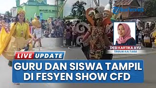 "Fesyen Show" di CFD Taman Tepian Kayan Kaltara, Guru dan Siswa Bulungan Berlenggak-lenggok