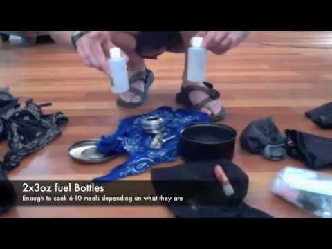 5.5 pound pack dissected