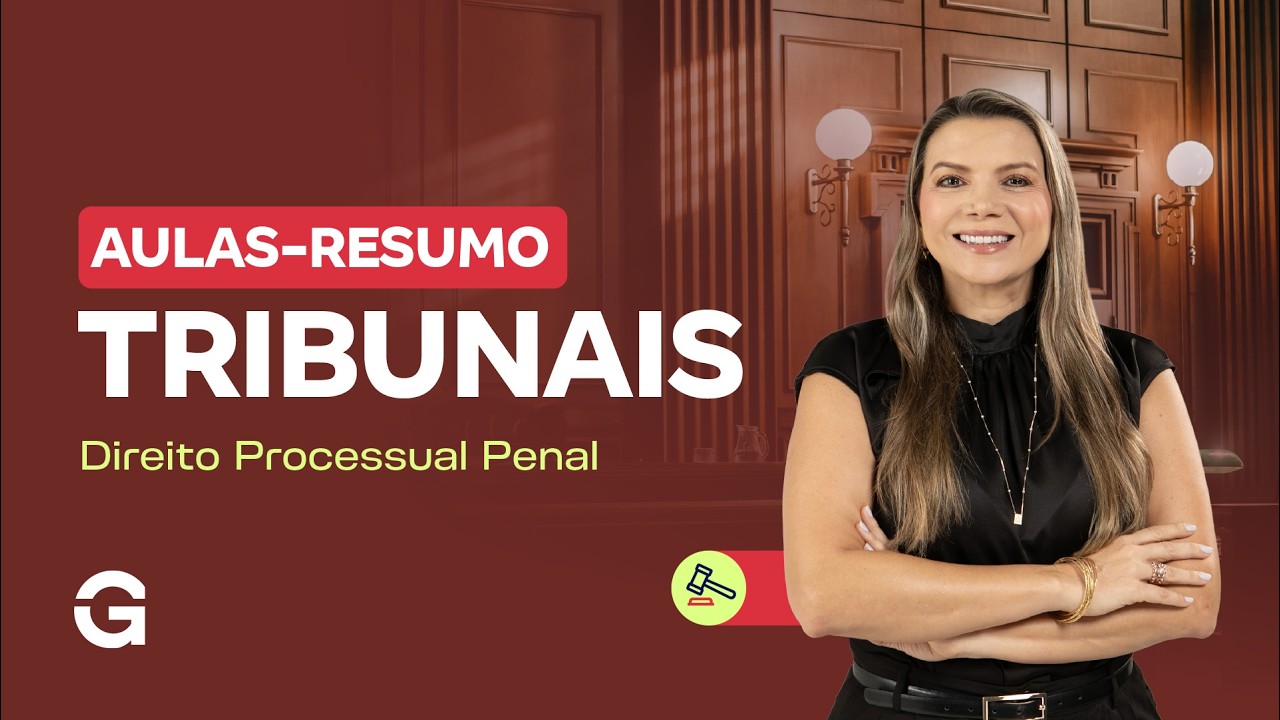 Aulas-Resumo de Direito Processual Penal para Tribunais - Com Geilza Diniz