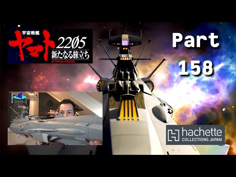 Hachette JP Space Battleship Andromeda Part 158 - Montage der nächsten Rumpfteile!