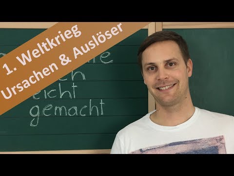 1. Weltkrieg Ursachen und Auslöser – Imperialismus, Pulverfass Balkan, Entente, Dreibund, Julikrise