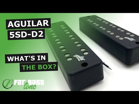 Aguilar AG 5SD-D2 Super Double 5 String Bass Pickup Set (P2 Shape) image 2