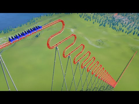 Snake Stairs Down Roller Coaster – Planet Coaster