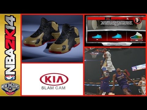 NBA 2K14 My Career Mode PS4 Ep 39 - Signature Shoe Creation! + Insane Game Wearing Them!
