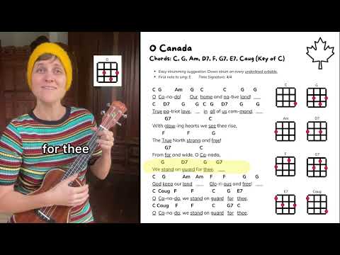 O Canada Ukulele - Misc Your Songs