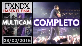 EL ÚLTIMO CONCIERTO DE PXNDX 🎸 | Arena CDMX (28/02/2016) - Multicam COMPLETO