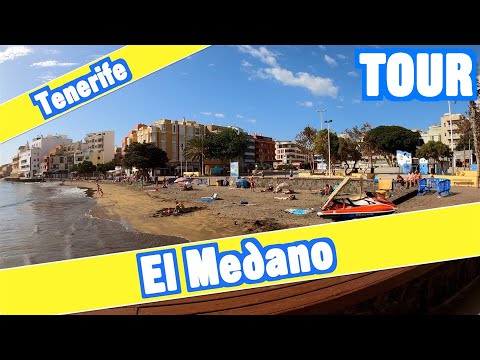 El Medano Tenerife 4K Walking Tour