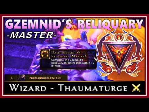 DASH: Gzemnid's Reliquary (Master) Wizard #1 Dps PoV (Niklas) Very Smooth P6 - Neverwinter M25